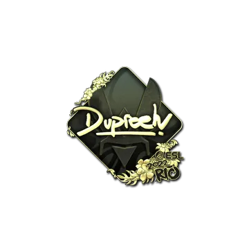 Sticker | dupreeh (Gold) | Rio 2022