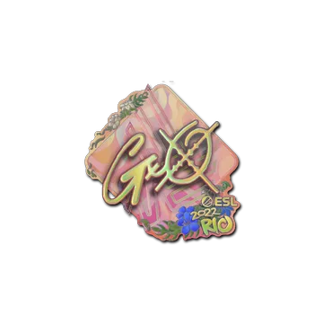 Sticker | gxx- (Holo) | Rio 2022