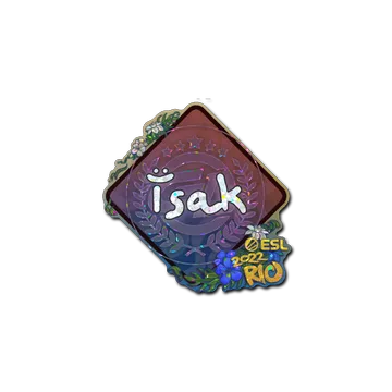 Sticker | isak (Glitter) | Rio 2022