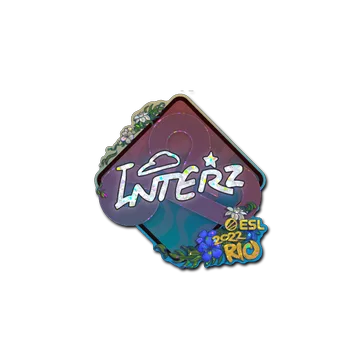 Sticker | interz (Glitter) | Rio 2022