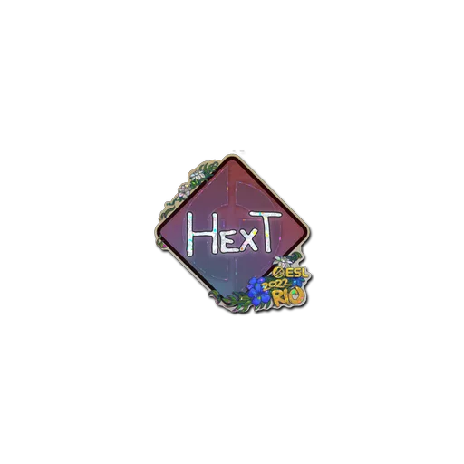 Sticker | HexT (Glitter) | Rio 2022