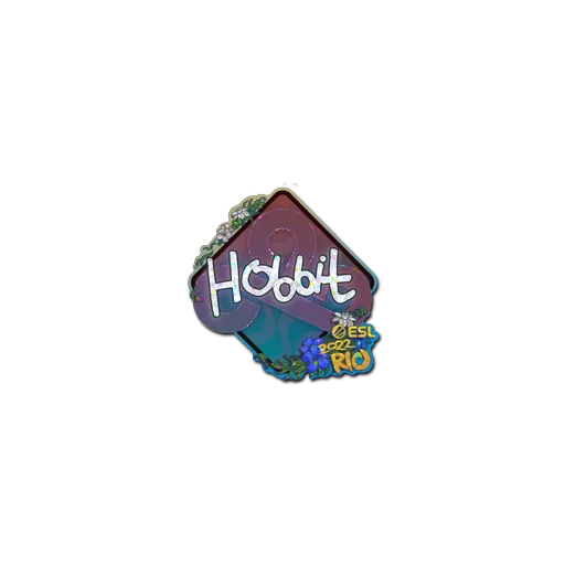 Sticker | Hobbit (Glitter) | Rio 2022