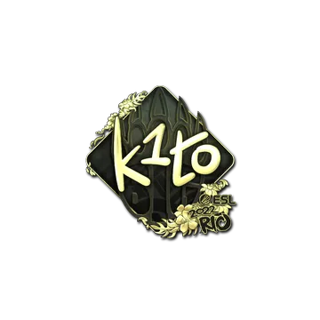 Sticker | k1to (Gold) | Rio 2022