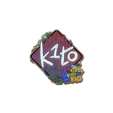 Sticker | k1to (Glitter) | Rio 2022
