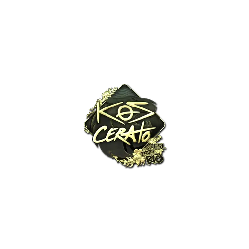 Sticker | KSCERATO (Gold) | Rio 2022
