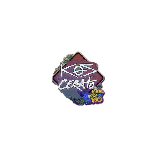 Sticker | KSCERATO (Glitter) | Rio 2022
