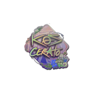 Sticker | KSCERATO (Holo) | Rio 2022