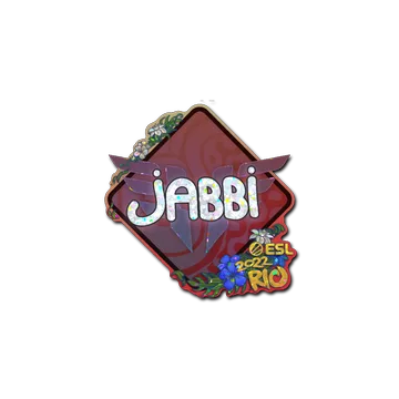 Sticker | jabbi (Glitter) | Rio 2022