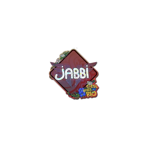 Sticker | jabbi (Glitter) | Rio 2022