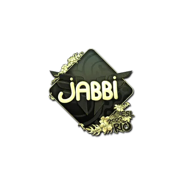 Sticker | jabbi (Gold) | Rio 2022
