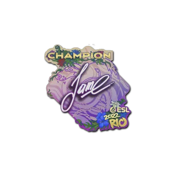 Sticker | Jame (Champion) | Rio 2022