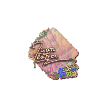 Sticker | juanflatroo (Holo) | Rio 2022
