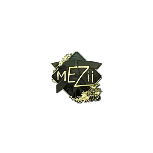 Sticker | mezii (Gold) | Rio 2022