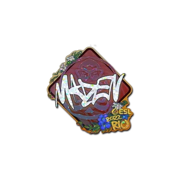 Sticker | maden (Glitter) | Rio 2022