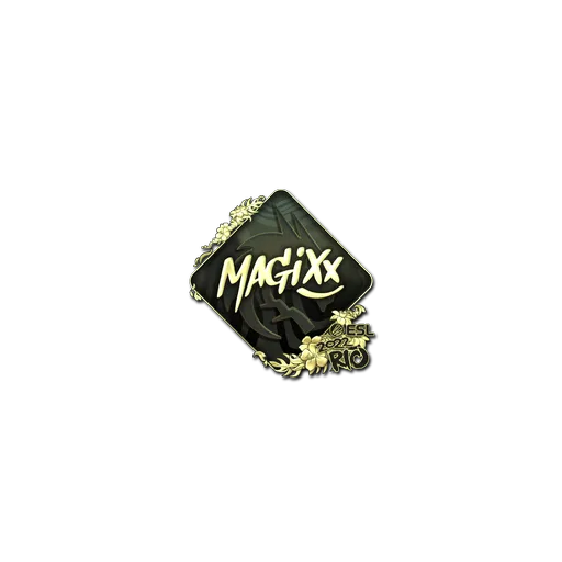 Sticker | magixx (Gold) | Rio 2022