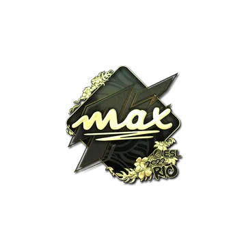 Sticker | max (Gold) | Rio 2022