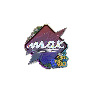 Sticker | max (Glitter) | Rio 2022