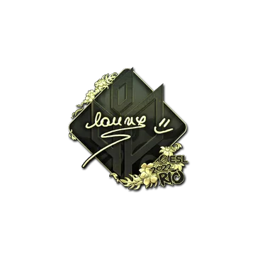 Sticker | lauNX (Gold) | Rio 2022
