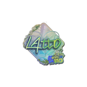 Sticker | latto (Holo) | Rio 2022