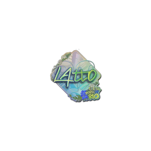 Sticker | latto (Holo) | Rio 2022