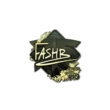 Sticker | FASHR (Gold) | Rio 2022