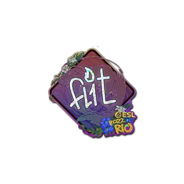 Sticker | FL1T (Glitter) | Rio 2022