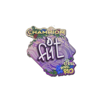 Sticker | FL1T (Champion) | Rio 2022