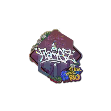 Sticker | FlameZ (Glitter) | Rio 2022
