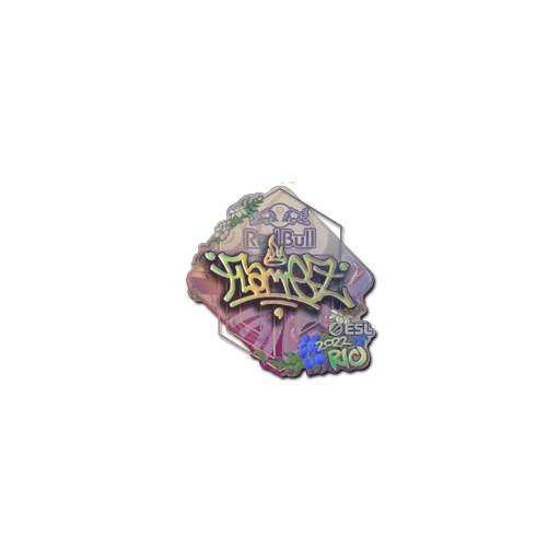 Sticker | FlameZ (Holo) | Rio 2022