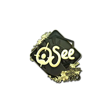 Sticker | oSee (Gold) | Rio 2022