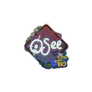 Sticker | oSee (Glitter) | Rio 2022
