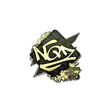 Наклейка | NQZ (золотая) | Рио-2022