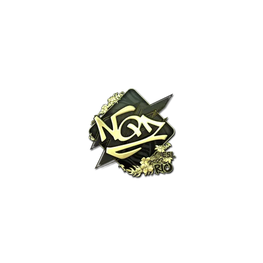 Наклейка | NQZ (золотая) | Рио-2022