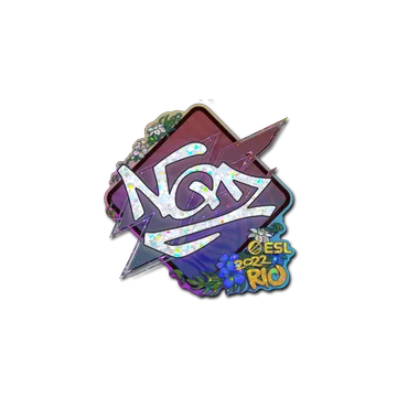 Sticker | NQZ (Glitter) | Rio 2022