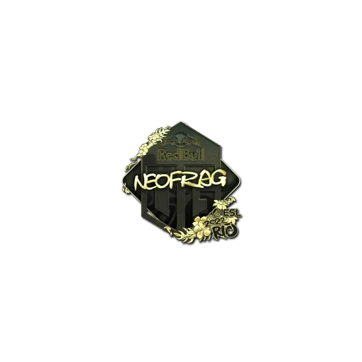 Наклейка | NEOFRAG (золотая) | Рио-2022