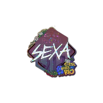 Sticker | nexa (Glitter) | Rio 2022