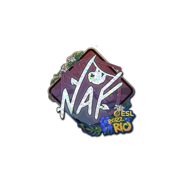 Sticker | NAF (Glitter) | Rio 2022