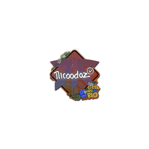 Sticker | nicoodoz (Glitter) | Rio 2022