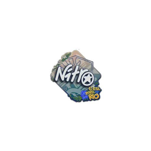 Наклейка | nitr0 | Рио-2022