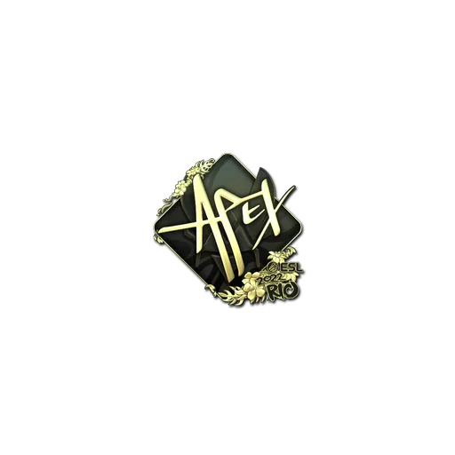 Sticker | apEX (Gold) | Rio 2022