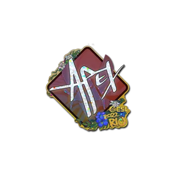 Sticker | apEX (Glitter) | Rio 2022