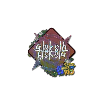 Sticker | Aleksib (Glitter) | Rio 2022