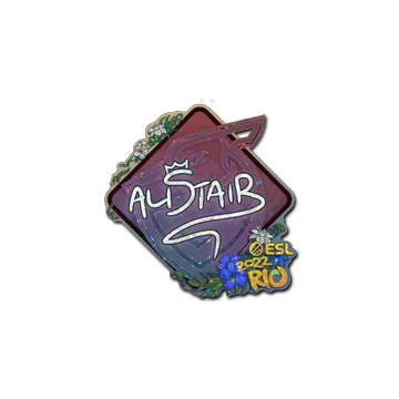 Sticker | aliStair (Glitter) | Rio 2022