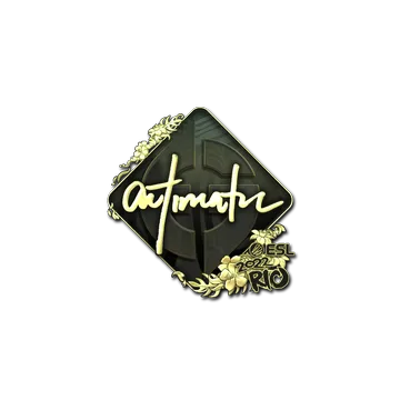 Sticker | autimatic (Gold) | Rio 2022