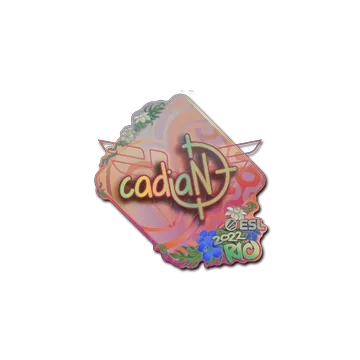 Sticker | cadiaN (Holo) | Rio 2022