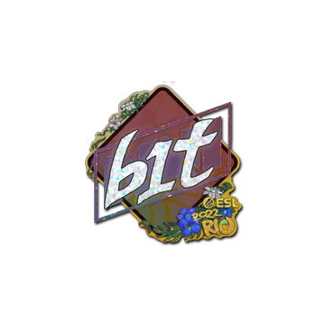 Sticker | b1t (Glitter) | Rio 2022