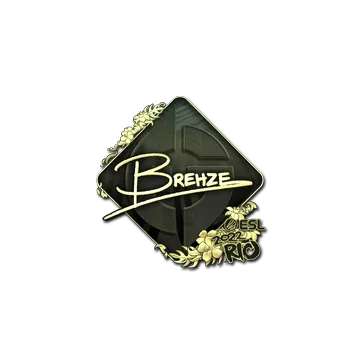 Sticker | Brehze (Gold) | Rio 2022