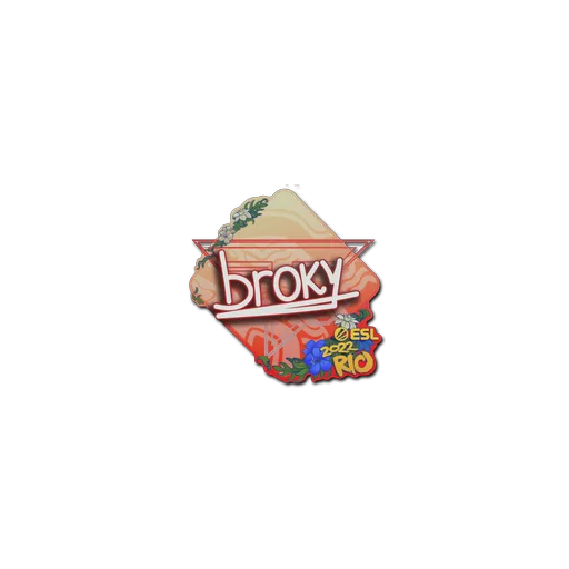 Наклейка | broky | Рио-2022