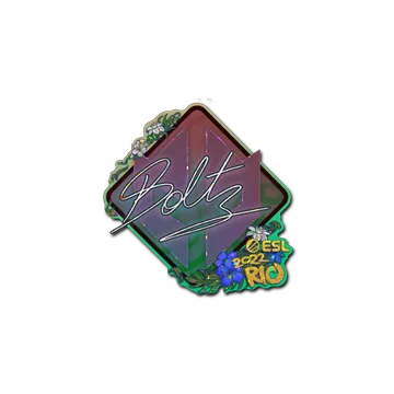 Sticker | boltz (Glitter) | Rio 2022