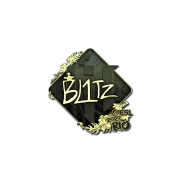 Sticker | bLitz (Gold) | Rio 2022